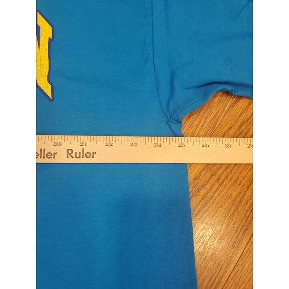 Looney‎ Tunes Tasmanian Devil Graphic T-shirt Mens Sz XXL Blue Civil Assets - Picture 6 of 7